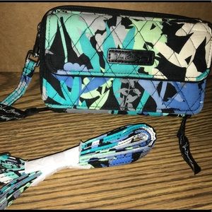 Vera Bradley Camofloral retired crossbody.